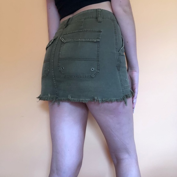 Denim Mini Skirt - Picture 2 of 4